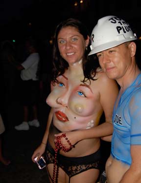 Body Painting 2008 photo - Duval Street, Key West